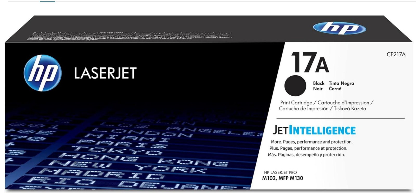 HP TONER 17A BLACK