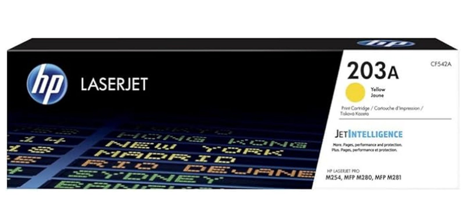 HP TONER 203A YELLOW